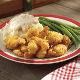 Oceanway® Homestyle Breaded Tail-on Shrimp