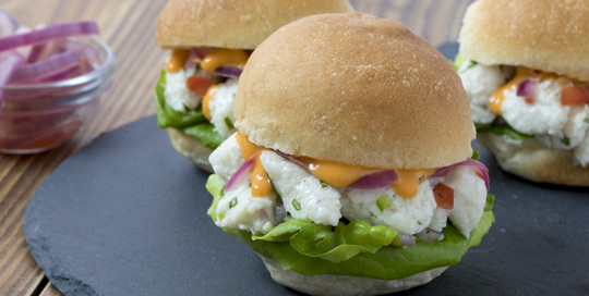 Crab & Seafood Ceviche Sliders